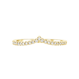 Petite Diamond Chevron Ring