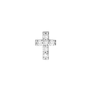 Diamond cross pendant in 14K gold, timeless fine jewelry for everyday wear