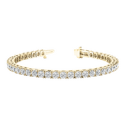 Four Prong Claw Round Diamond Tennis Bracelet (7 ct. tw.)