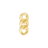 Triple Link Stud Earrings