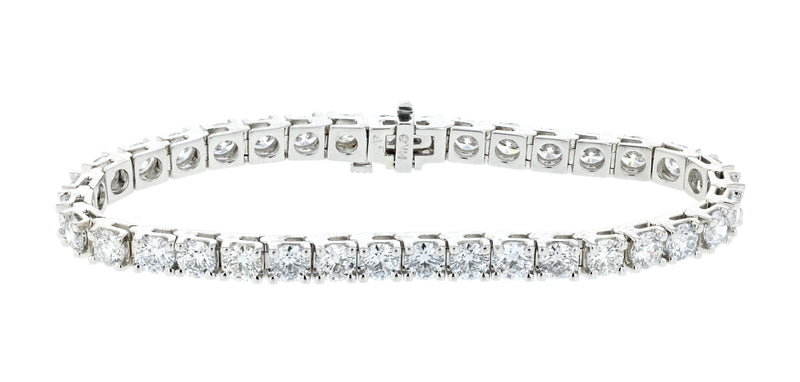 Diamond Tennis Bracelet with Hidden Clasp