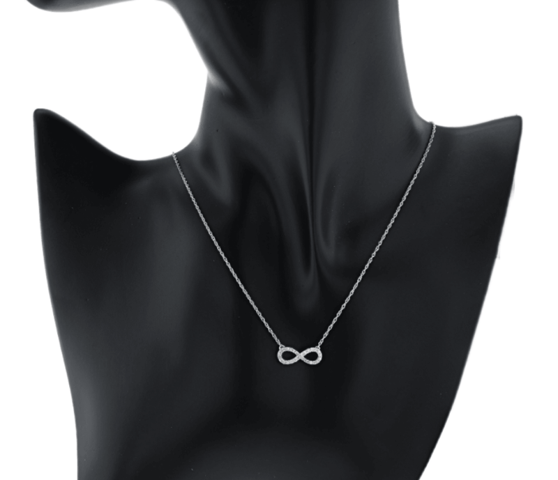 Diamond Infinity Pendant Necklace - The Brothers Jewelry Co.