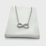 Diamond Infinity Pendant Necklace