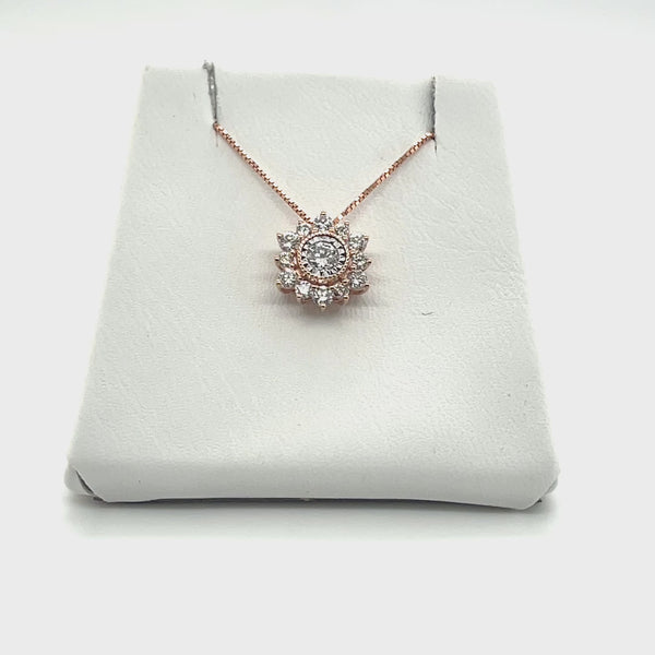 Diamond Pavè Star Pendant Necklace