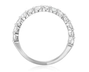 Floating Diamond Wedding Ring in 14k White Gold (1.08 ct. tw.) - Iris + Mill